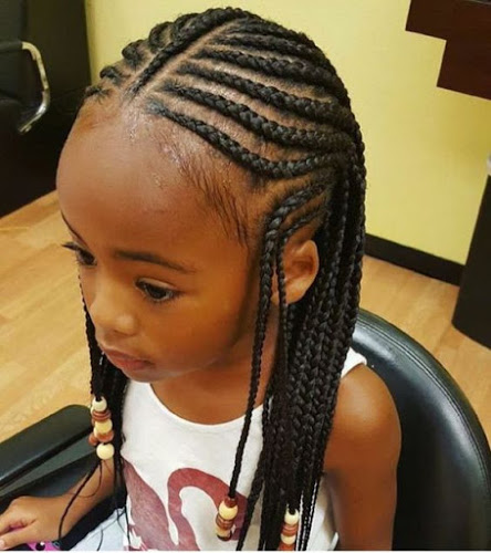 Gorgeous long braids with beads 