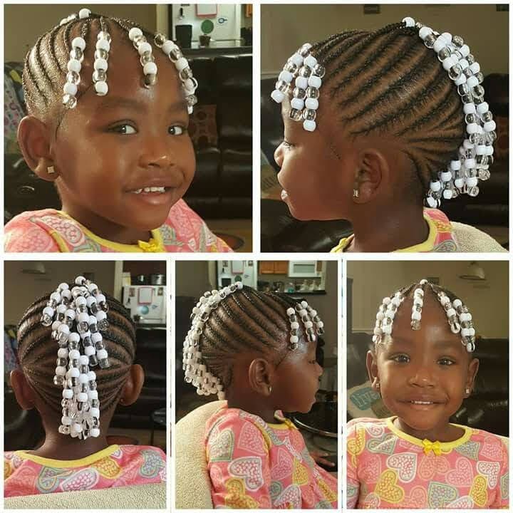 Find Cornrows with beads Black Girls Hairstyles for School