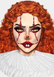It Clown Halloween Makeup ideas