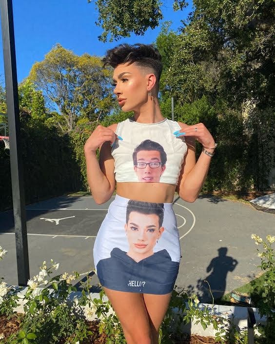 James Charles outfits