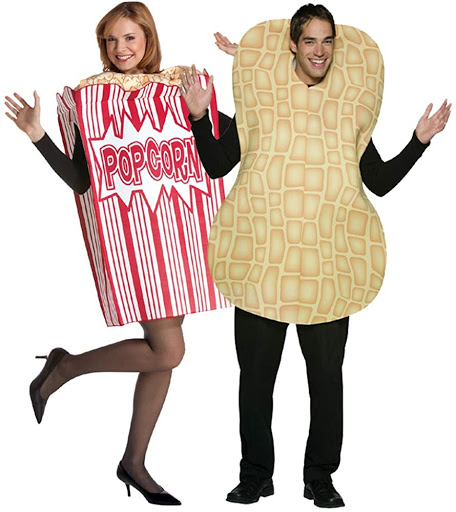 Popcorn and Peanut Costume Set