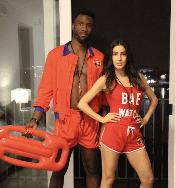 Bay watch Couples Halloween Costumes cute