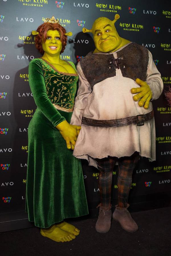 Shrek and Fiona Couples Costumes
