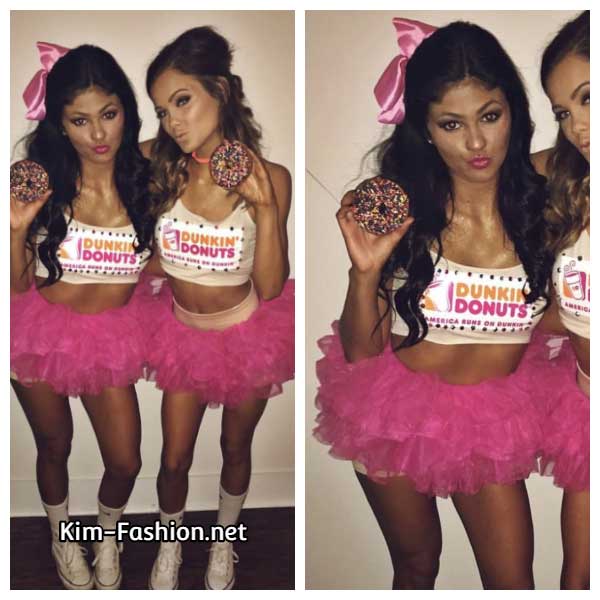 Dunkin donuts Easy College Halloween Costumes
